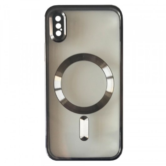 Накладка SHINING Camera MagSafe для iPhone X/Xs Black-0